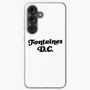 Fontaines DC Merch Fontaines Logo Samsung Galaxy Case