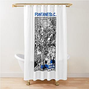 Fontaines DC Ireland Shower Curtain