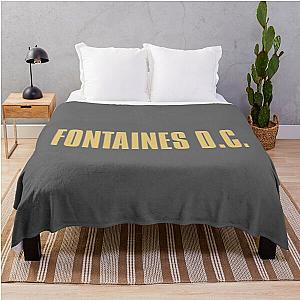 Fontaines DC Throw Blanket