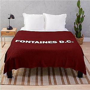 Fontaines D.C. Dublin Band Throw Blanket