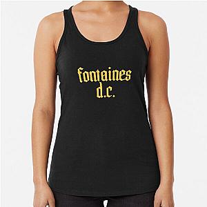 Fontaines DC logo Racerback Tank