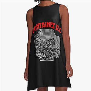 Fontaines DC Fan Art Tribute Design A-Line Dress