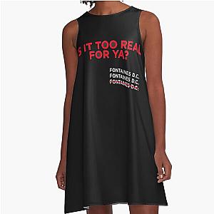 EXCLUSIVE Best Selling Fontaines Dc T-Shirt A Line Dress