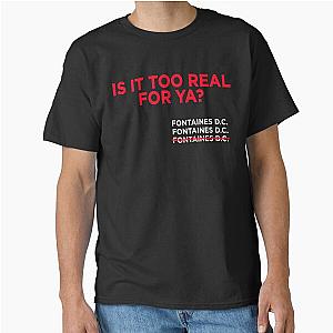 Fontaines D.C Irish Post Punk Real Classic T-Shirt
