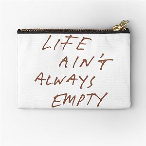 Fontaines DC Merch Life Ain't Always Empty Zipper Pouch