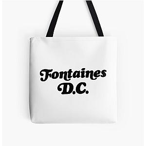 Fontaines DC Merch Fontaines Logo Tote Bag