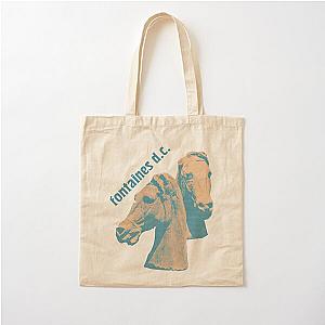 Fontaines DC Fan Art Tribute Design Cotton Tote Bag