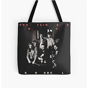 Fontaines D.C. Band All Print Tote Bag