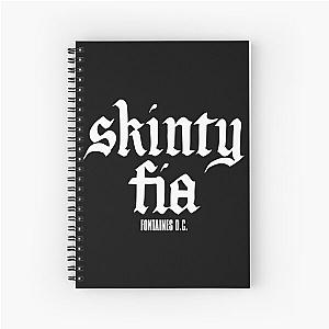 Fontaines DC Merch Skinty Fia Spiral Notebook