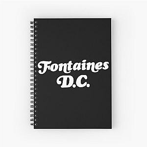 Fontaines DC Merch Fontaines Spiral Notebook