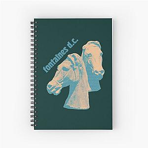 Fontaines DC Fontaines Dc Fan Art Tribute Design Spiral Notebook