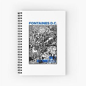 Fontaines DC Ireland Spiral Notebook