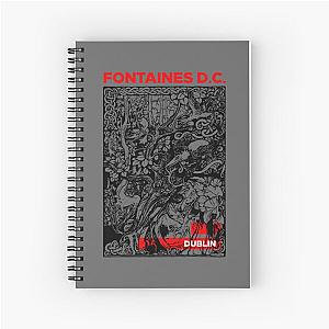 Fontaines DC Dublin Spiral Notebook