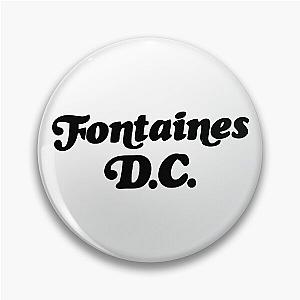Fontaines DC Merch Fontaines Logo Pin