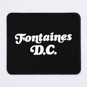 Fontaines DC Merch Fontaines Logo Mouse Pad