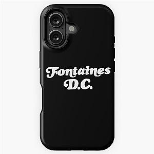 Fontaines DC Merch Fontaines Logo iPhone Tough Case