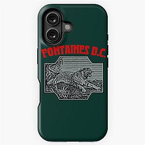 Fontaines DC Fan Art Tribute Design iPhone Tough Case