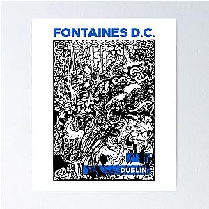 Fontaines DC Ireland Poster