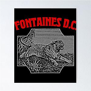Fontaines DC Fan Art Tribute Design Poster