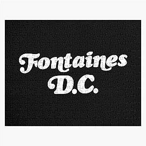 Fontaines DC Merch Fontaines Logo Jigsaw Puzzle
