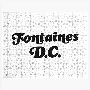 Fontaines DC Merch Fontaines Logo Jigsaw Puzzle