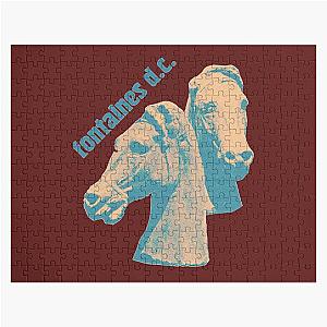 Fontaines DC Fan Art Tribute Design Jigsaw Puzzle