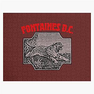 Fontaines Dc Fontaines DC Fan Art Tribute Design Jigsaw Puzzle