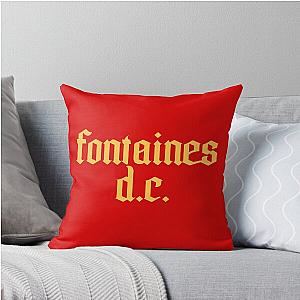 Fontaines DC Throw Pillow