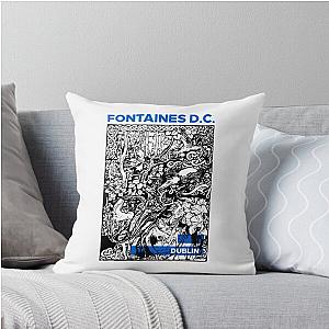 Fontaines DC Ireland Throw Pillow