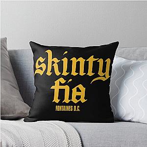 Fontaines DC Merch Skinty Fia Throw Pillow