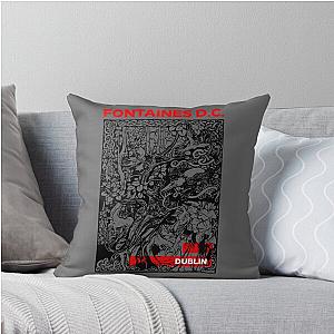 Fontaines D.C. DUBLIN Throw Pillow