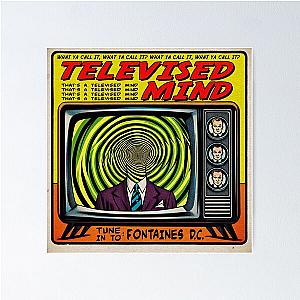 Televised Mind Fontaines DC Poster