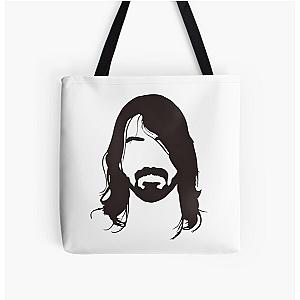 Foo Fighters Bags - Mustache Cool All Over Print Tote Bag RB2405