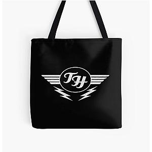 Foo Fighters Bags - Foo Fighters All Over Print Tote Bag RB2405