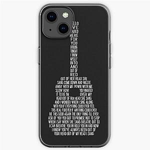 Foo Fighters Cases - Everlong Song Lyric on Guitar by Foo Fighters iPhone Soft Case RB2405