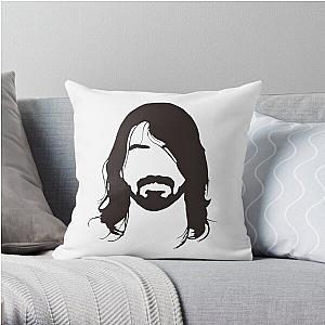 Foo Fighters Pillows - Mustache Cool Throw Pillow RB2405