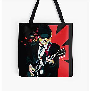 Foo Fighters Bags - Angus Young AC/DC Thunderstruck All Over Print Tote Bag RB2405