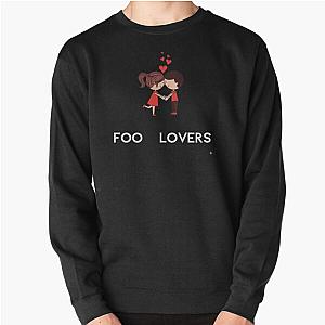 Foo Fighters Sweatshirts - Foo Fighters lovers  White Foo Bolt T-Shirt Pullover Sweatshirt RB2405