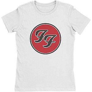 Foo Fighters T-Shirts - FF Logo Ladies T-Shirt Junior Top RA2405