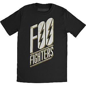 Foo Fighters T-Shirts - Slanted Logo Black Classic T-shirt RA2405