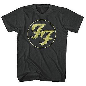 Foo Fighters T-Shirts - Distressed FF Logo Classic T-shirt RA2405