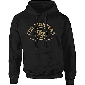 Foo Fighters Hoodies - Arched Stars Hooded Sweatshirt RA2405