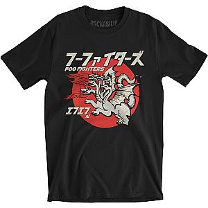 Foo Fighters T-Shirts - Many Dragons Mens Soft T Classic T-shirt RA2405