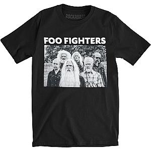 Foo Fighters T-Shirts - Old Band Photo Classic T-shirt RA2405