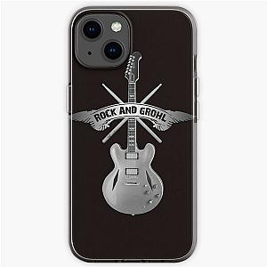 Foo Fighters Cases - ROCK and GROHL Awesome Drumstick &amp; Guitar ORIGINAL Design! iPhone Soft Case RB2405