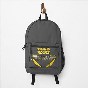 Food Wars Episode V: The Knives Slice Back Backpack