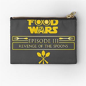 Food Wars Episode III: Revenge of the Spoons Zipper Pouch