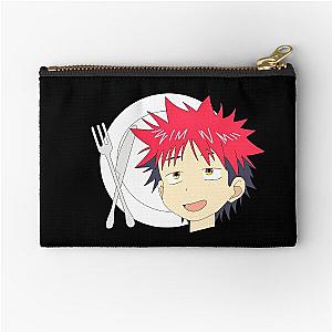 Yukihira Food Wars Plate Zipper Pouch