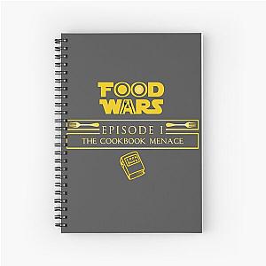 Food Wars Episode I: The Cookbook Menace Spiral Notebook