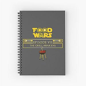 Food Wars Episode VII: The Grill Awakens Spiral Notebook